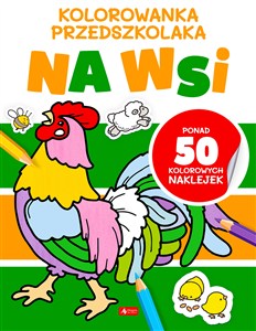 Obrazek Kolorowanka przedszkolaka. Na wsi