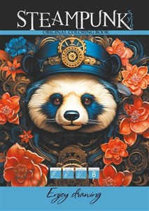 Picture of Kolorowanka A4 Steampunk Panda