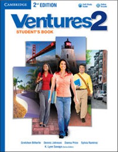 Obrazek Ventures Level 2 Student's Book with Audio CD