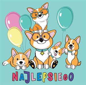 Obrazek Karnet Cute Pieski
