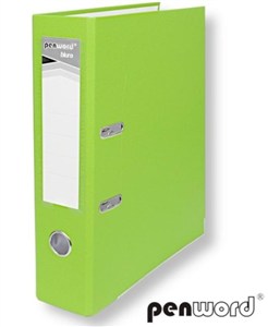 Obrazek Segregator A4 z okuciem 7,5cm jasnozielony