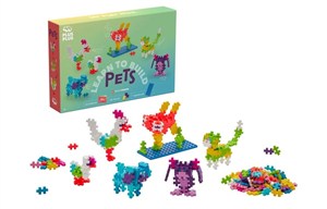 Obrazek Plus-Plus Naucz się budować zwierzęta 275 elementów