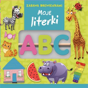 Obrazek Zabawa drewienkami. Moje literki