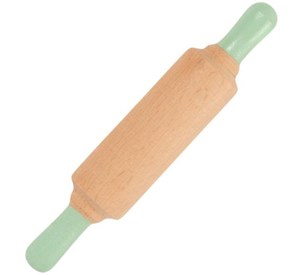 Picture of Drewniany wałek do ciastoliny miętowy