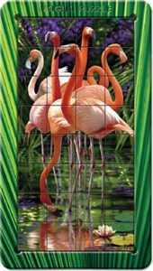 Picture of Puzzle Flamingi 3D 32 elementy