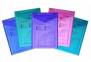 Picture of Teczka kopertowa A4 pion mix (5szt)