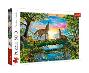 Obrazek Puzzle Wilcza natura 500