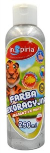 Picture of Farba dekoracyjna metaliczna srebrna 250ml