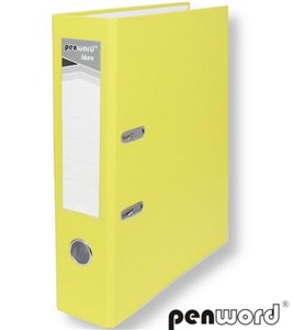 Obrazek Segregator A4 z okuciem 7,5cm jasnożółty