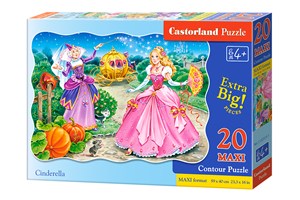 Picture of Puzzle  Maxi Konturowe Cinderella 20