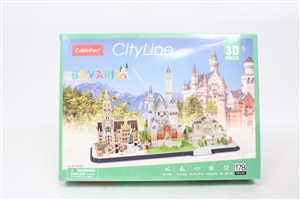 Picture of Puzzle 3D City Line Bavaria