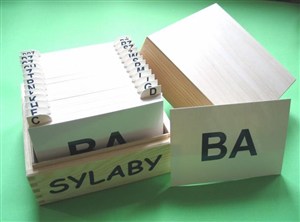 Obrazek Sylaby - karty logopedyczne ARSON