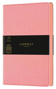 Obrazek Notatnik 13x21cm kratka Castelli Harris Petal Rose