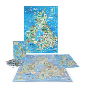 Obrazek Puzzle 1000 Wielka Brytania i Irlandia