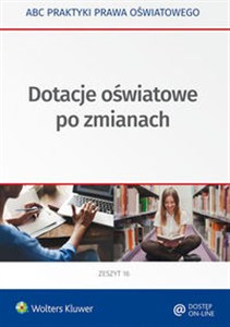 Obrazek Dotacje oświatowe po zmianach Zeszyt 16