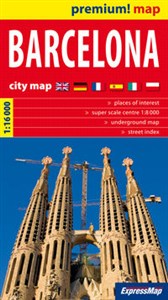 Obrazek Barcelona City map 1:16 000