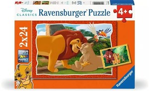 Obrazek Puzzle 2x24 Król lew