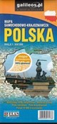 Polska książka : Mapa samoc... - Opracowanie Zbiorowe