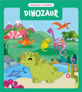 Obrazek Układanka szukanka. Dinozaury