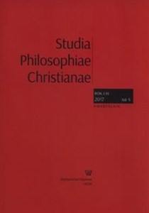 Picture of Studia Philosophiae Christianae 4/2017