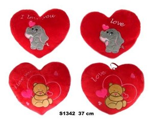 Picture of Poduszka Serce 37cm MIX