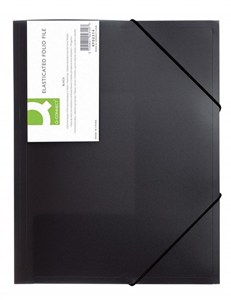 Picture of Teczka z gumką A4 PP czarna