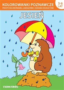Obrazek Kolorowanki poznawcze Jesień 3-6 lat