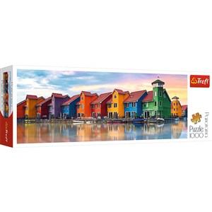 Obrazek Puzzle 1000 Panorama Groningen Holandia