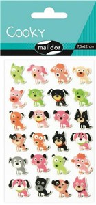 Obrazek Naklejki 3D Pieski MAILDOR