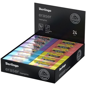 Picture of Gumka prostokątna Memphis (24szt)