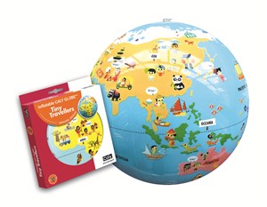 Obrazek Globus 30 cm - Mali Podróżnicy, piłka