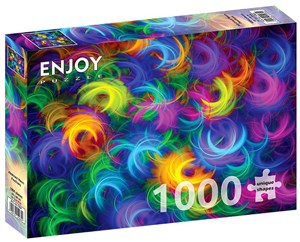 Picture of Puzzle 1000 Neonowe pióra