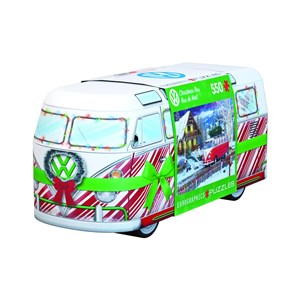 Picture of Puzzle 550 TIN VW Christmas Bus 8551-5664