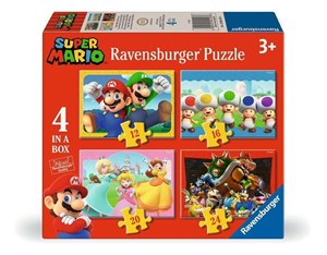 Obrazek Puzzle 4w1 Super Mario