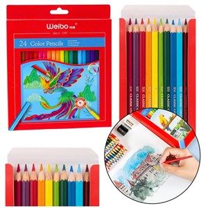 Obrazek Kredki ołówkowe 24 kolory