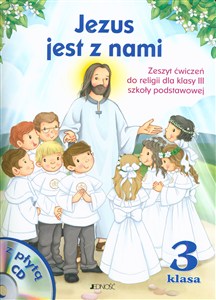 Obrazek Jezus jest z nami 3 Zeszyt ćwiczeń z płytą CD Szkoła podstawowa