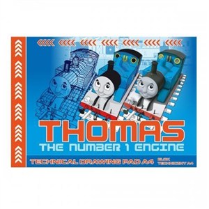 Picture of Blok techniczny A4/10K biały Tomek (20szt)