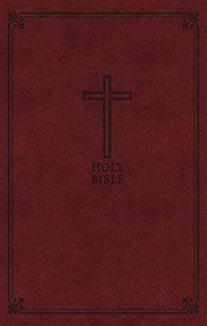 Picture of KJV DLX GIFT BIBLE IMIT RED RL