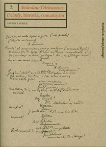 Obrazek Dziady, historia, romantyzm Tom 3 Studia i szkice