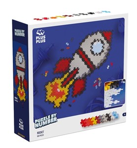 Picture of Plus-Plus Puzzle by number Rakieta
