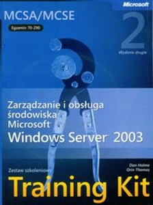 Obrazek Egzamin  70-290: Zarządzanie i obsługa środowiska Microsoft Windows Server 2003 z płytą CD