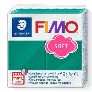 Picture of Masa termoutwardzalna Fimo 57g szmaragdowy