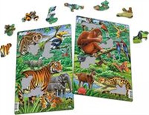 Obrazek Układanka Dżungla rozmiar Midi