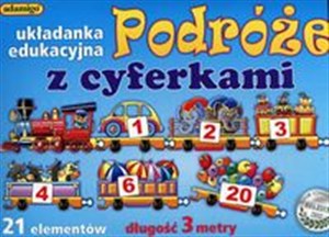 Picture of Podróże z cyferkami Układanka edukacyjna