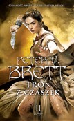 polish book : Tron z cza... - Peter V. Brett