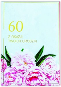 Picture of Kartka okolicznościowa Urodziny 60