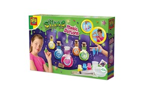 Obrazek Slime z kolorowymi barwnikami i magicz koralikami