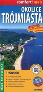 Obrazek Okolice Trójmiasta mapa turystyczna 1:50 000