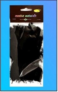 Picture of Piórka miękkie czarne 15szt