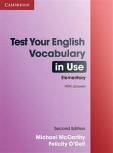 Obrazek Test Your English Vocabulary in Use Elementary with answers